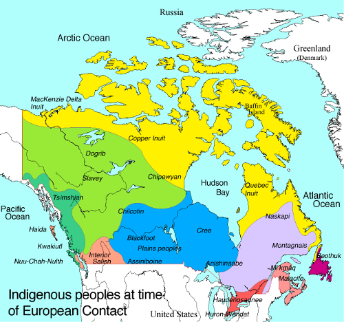 native peoples map