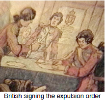Signing of the expulsion order