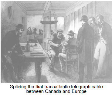 Transatlantic telegraph