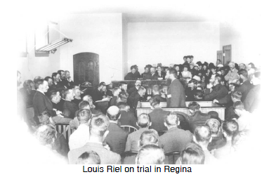 Riel on trial