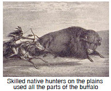 Skilled native hunters