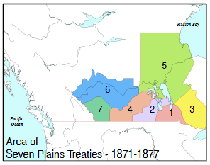 Area of Seven Plains Treaties