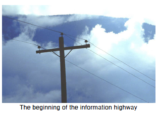 The beginning of the information highway