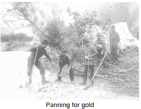 Panning for gold