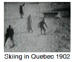 Skiing in Quebec 1902