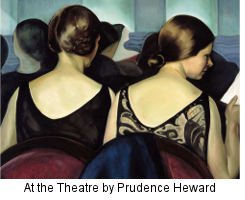 At the Theatre by Prudence Heward